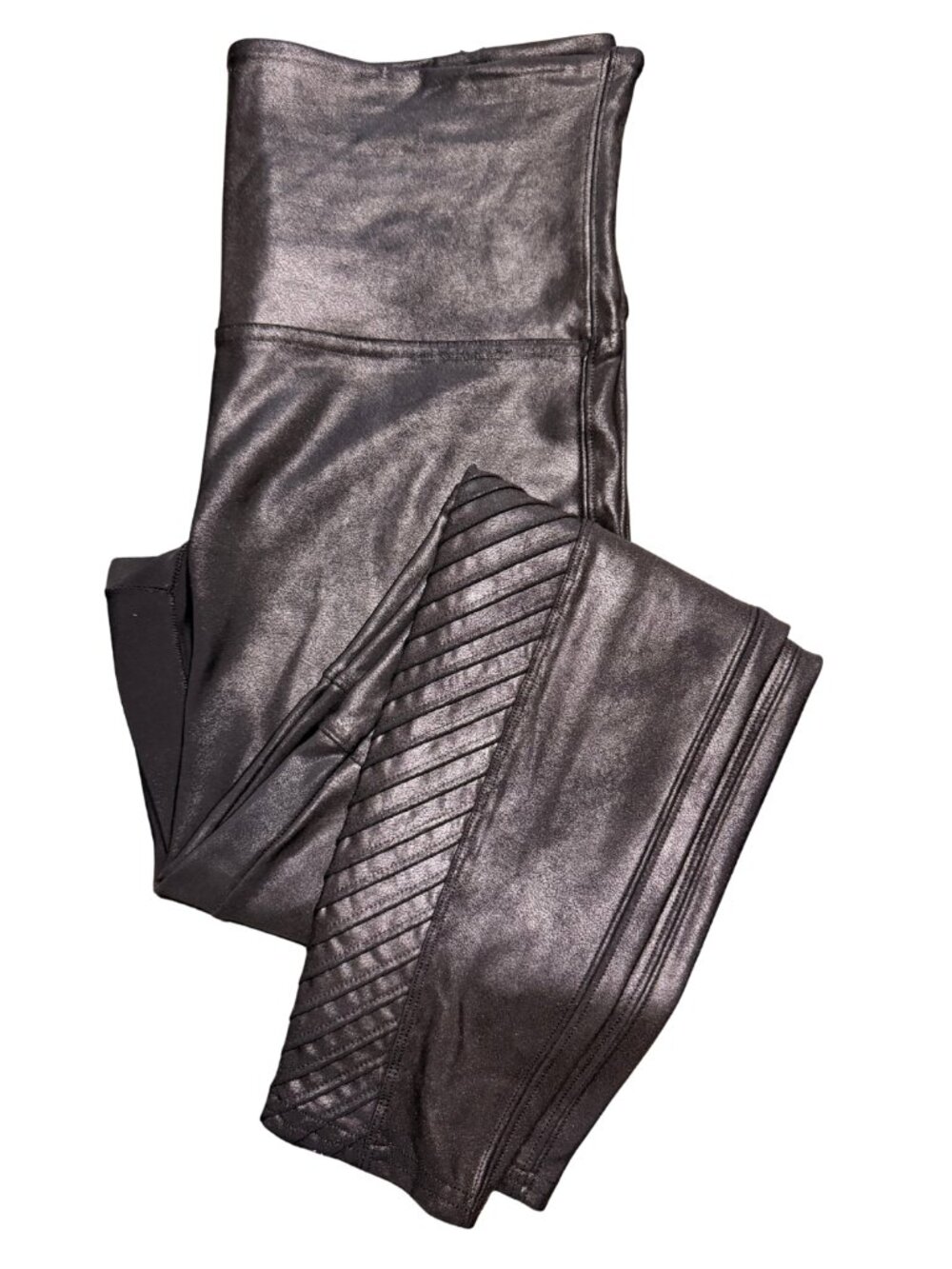 Spanx Faux Leater Moto Leggings